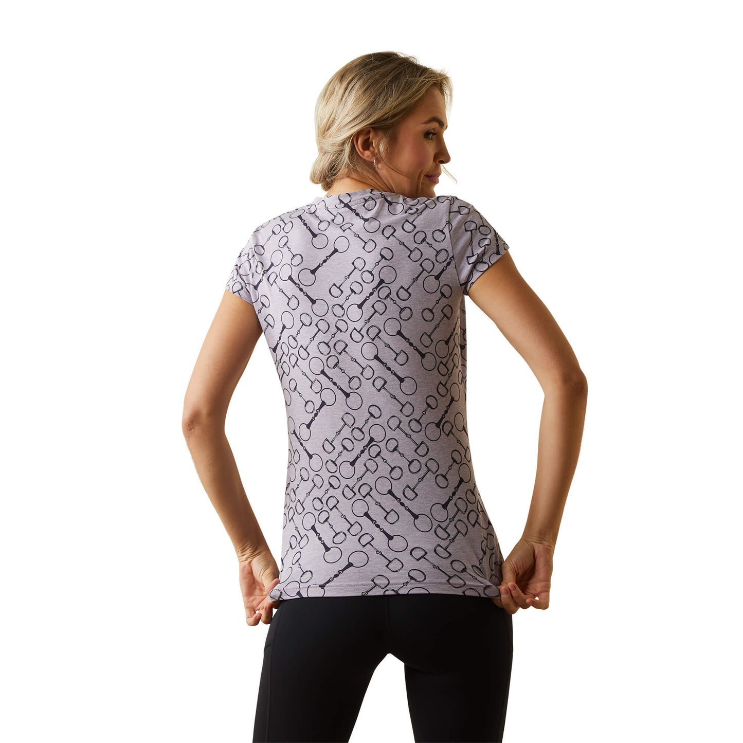 Ariat Lavender Heather Snaffle T-Shirt