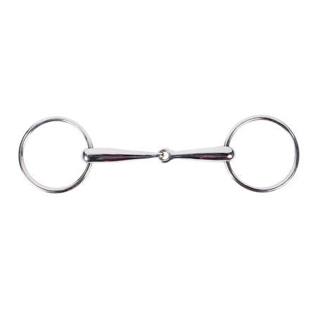 Horze ''Single Jointed'' Loose Ring Snaffle
