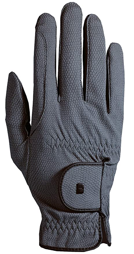 Roeckl Anthracite Roeck-Grip Riding Gloves