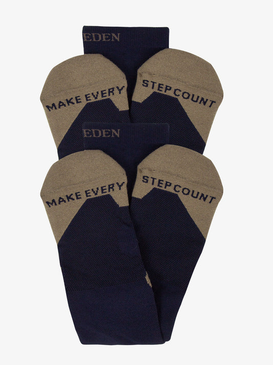 PS of Sweden Navy Holly Riding Socks