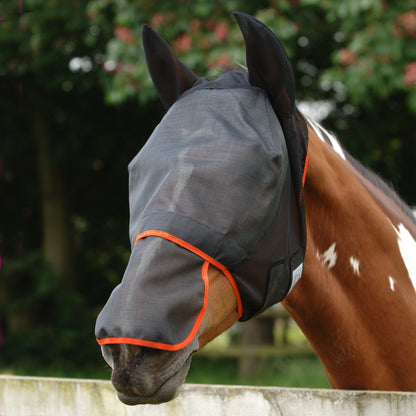 Equilibrium Products Black Field Relief Max Fly Mask