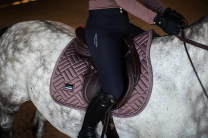 Equestrian Stockholm Amaranth Modern Jump Saddle Cloth