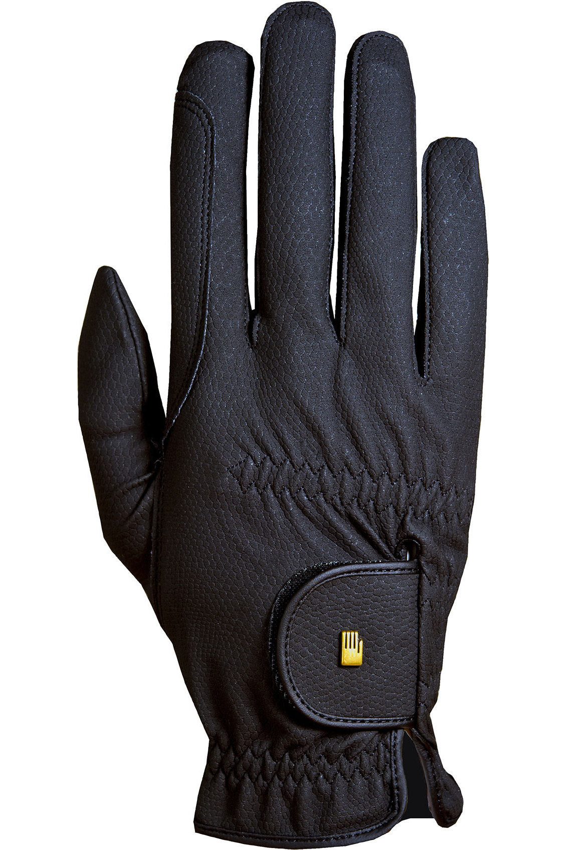 Roeckl Black Roeck-Grip Riding Gloves
