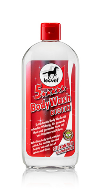 Leovet Five Star Biotin Body Wash Shampoo