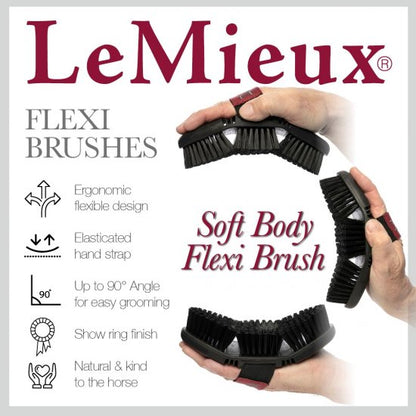 LeMieux ''Flexi Soft'' Body Brush