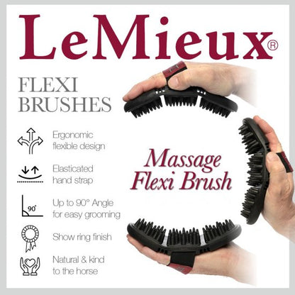 LeMieux ''Flexi Massage'' Curry Comb