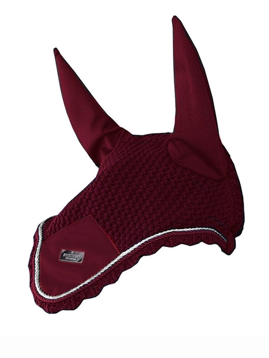 Equestrian Stockholm Bordeaux Ear Bonnet