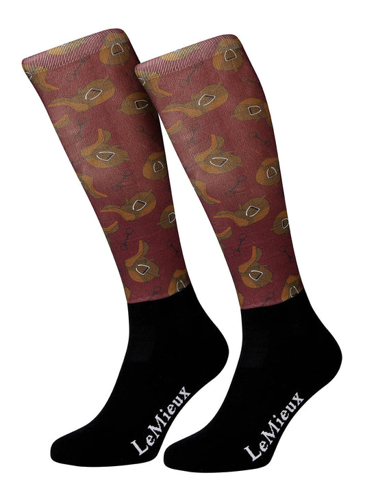 LeMieux Saddles Footsie Riding Socks